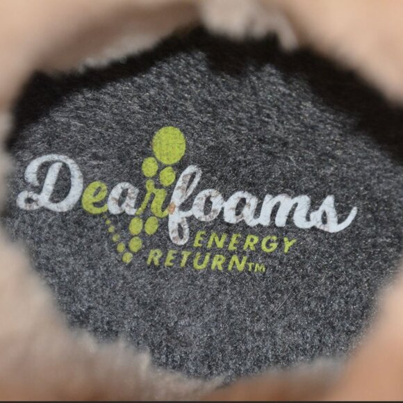 EUC Alpine by Dearfoams Mortiz Bootie Slipper Size 6 (Colour: Potting Soil) - Picture 4 of 10